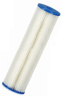 20 Inch Big Blue pleated sediment cartridge filters