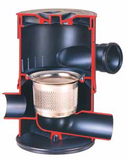 WISY WFF100 Vortex rainwater filter 