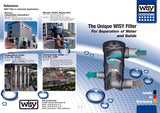 Unique patented primary rainwater filtration